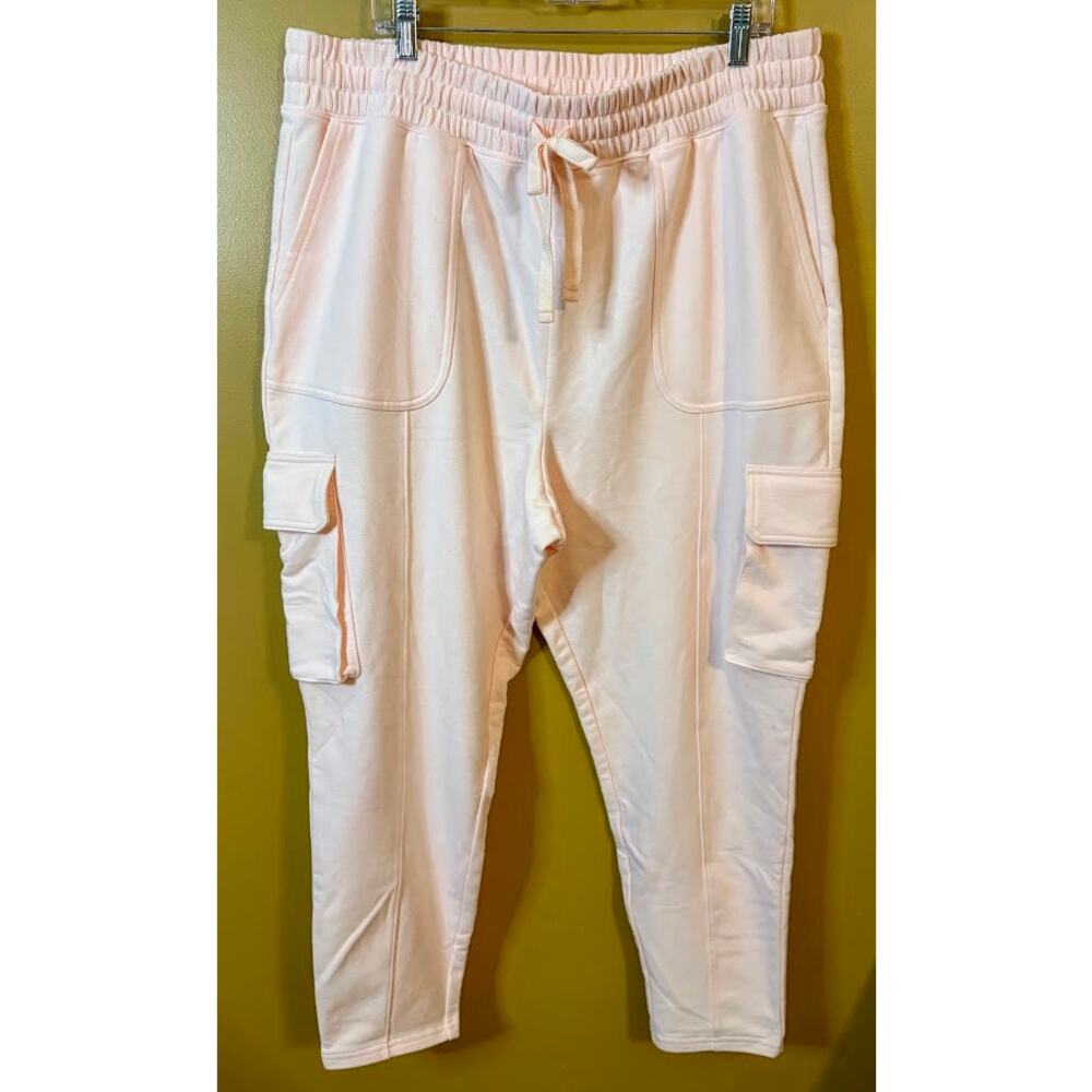 Fabletics Pink NYLA Cargo Pant size‎ 1X NWT